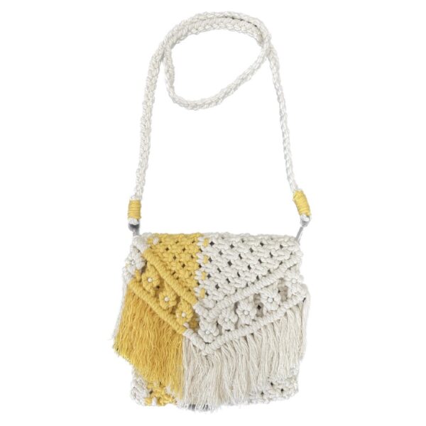 Macrame Sling Tasche für Frauen - Handgefertigt Modell Boho