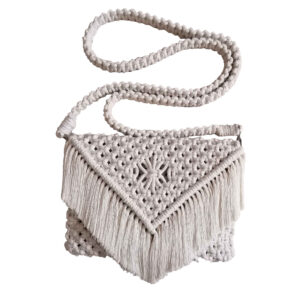 Macrame Sling Tasche für Frauen – Handgewebt Modell Gandom