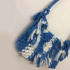 Macrame Sling Tasche für Frauen - Handgewebt in Weiß