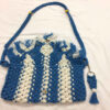 Macrame Sling Tasche für Frauen - Handgewebt in Weiß