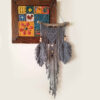 Makramee-Wandbehang Wandteppich Kunst Boho Handgefertigt
