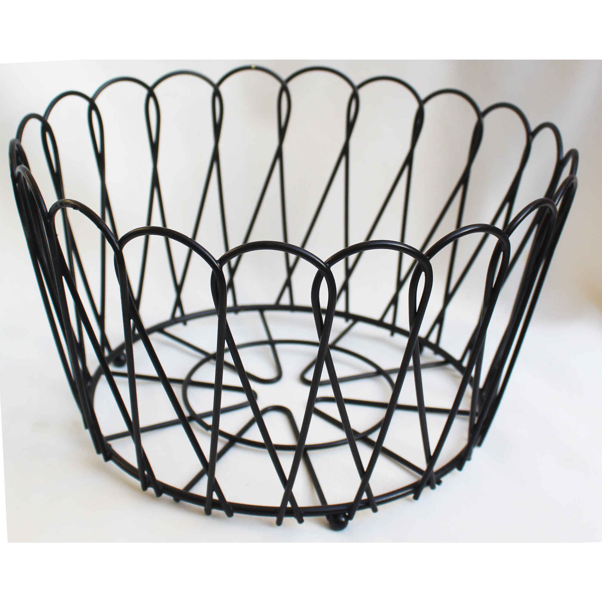 Obstkorb aus Metalldraht Modell Tränen