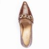 Natürliche Leder Pumps mit spitzer Zehenform für Damen Modell Jeannette