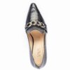 Natürliche Leder Pumps mit spitzer Zehenform für Damen Modell Jeannette