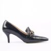 Natürliche Leder Pumps mit spitzer Zehenform für Damen Modell Jeannette