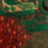 Original persische Kalligraphie-Acrylkunstgemälde auf Leinwand von Daniel Bakshi