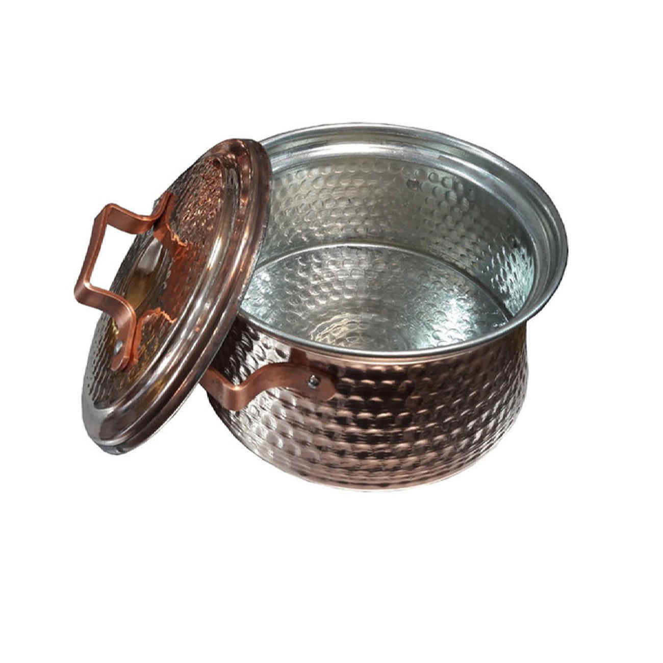 Persischer Kupfertopf – Gehämmert & handgefertigt Aftab