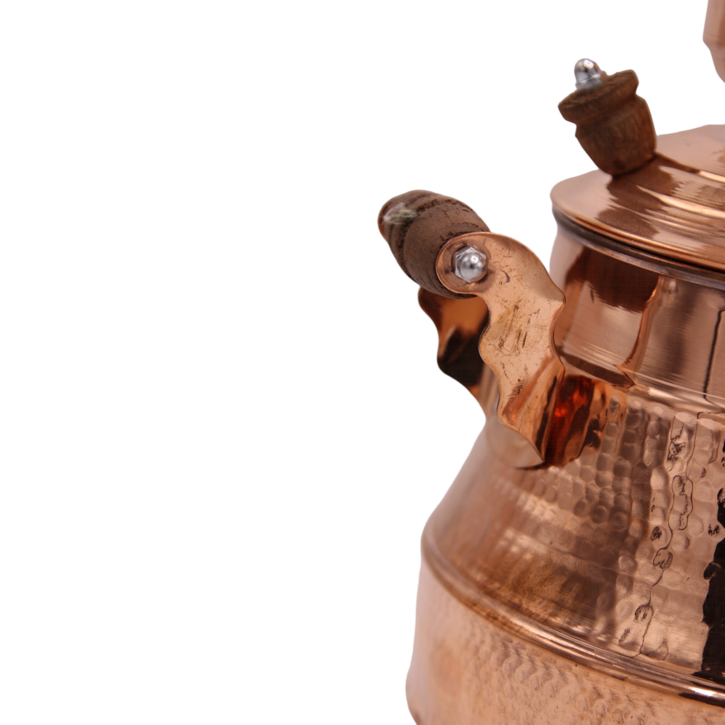 Persischer Kupferherd-Samowar Teekocher Modell Amin