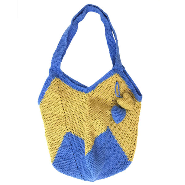 Handgewebte Persische Häkel-Hobo Tasche für Frauen