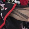 Persischer bestickter Manto mit floralem Design