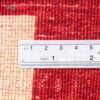 Authentischer echter persischer Gabbeh-Wollteppich handgewebt in Fars rot