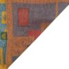 Authentischer echter persischer Gabbeh-Wollteppich handgewebt in Fars mit Rand orange