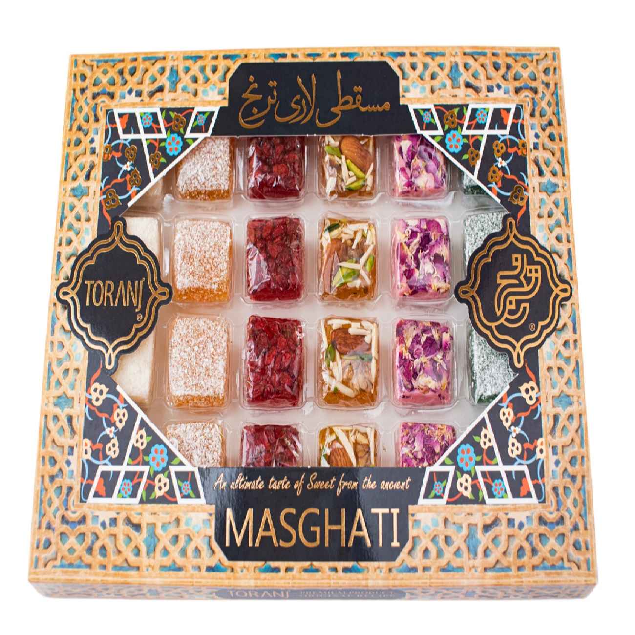 Persische Lari Masghati Halva mit gemischtem Geschmack, geeignet zum Verschenken (5x)