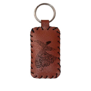 Leder Persischer Schlüsselanhänger – Maulana Design