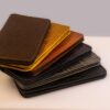 Persische Leder Lange Geldbörse - Geprägtes Design