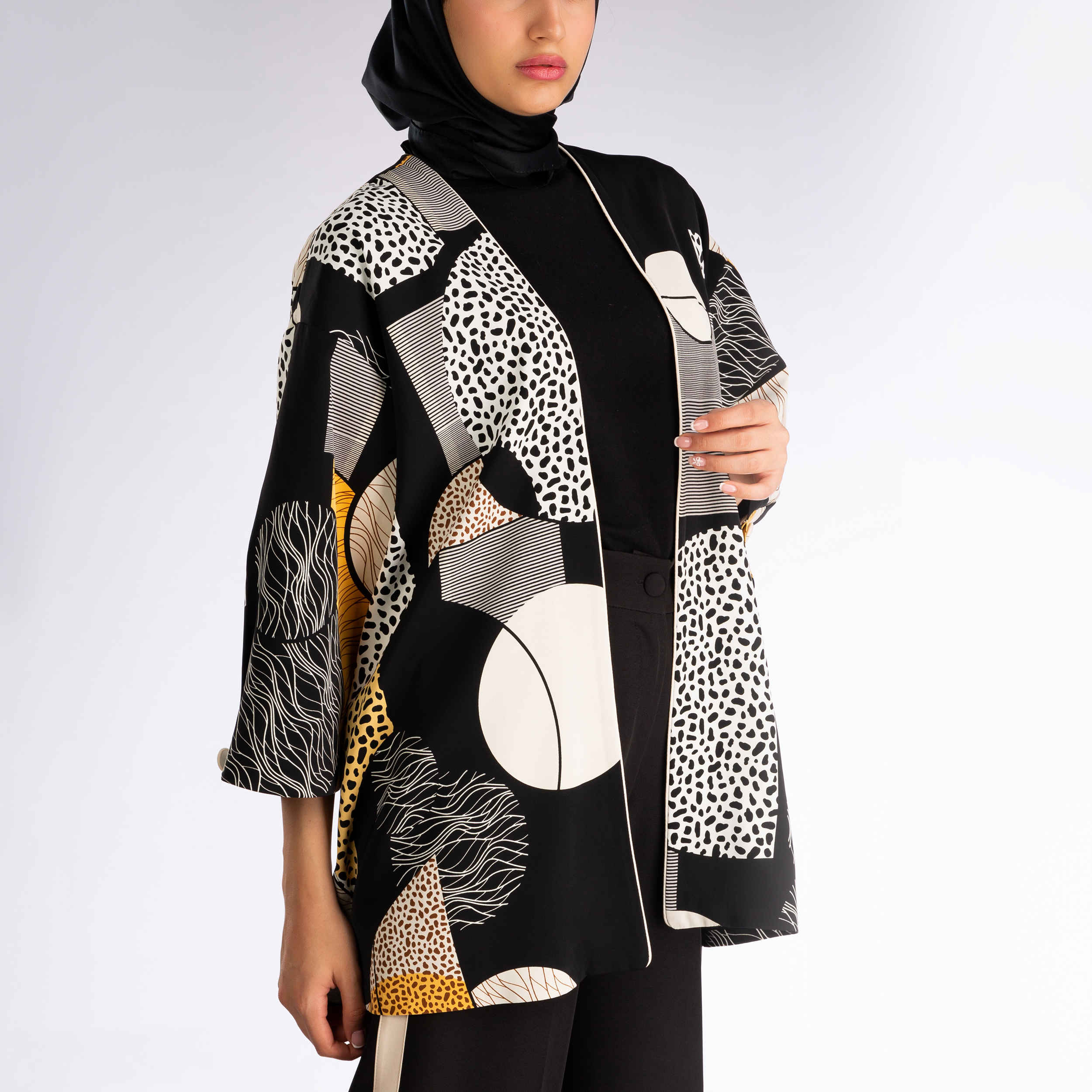 Persischer lockerer Manto für Frauen Modell Mia