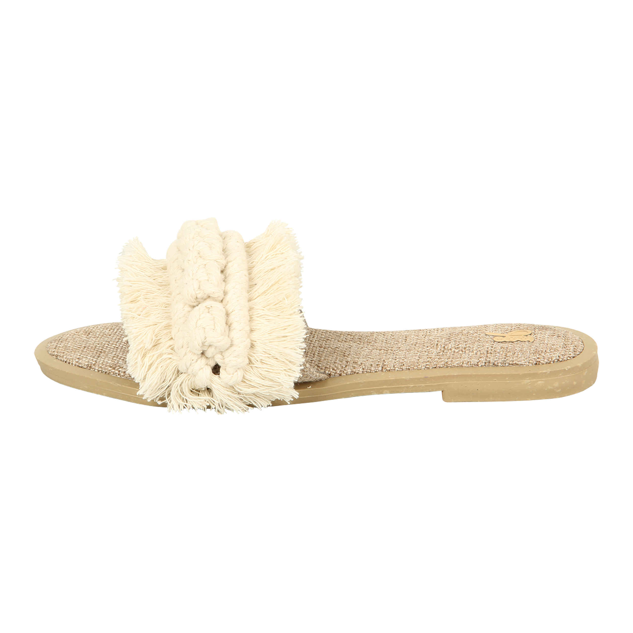 Macrame Boho Chic Flache Hausschuhe für Damen
