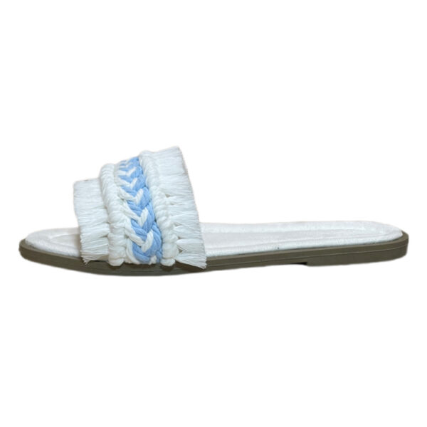 Macrame Boho Chic Hausschuhe für Damen Modell Flach