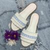 Macrame Boho Chic Hausschuhe für Damen Modell Flach