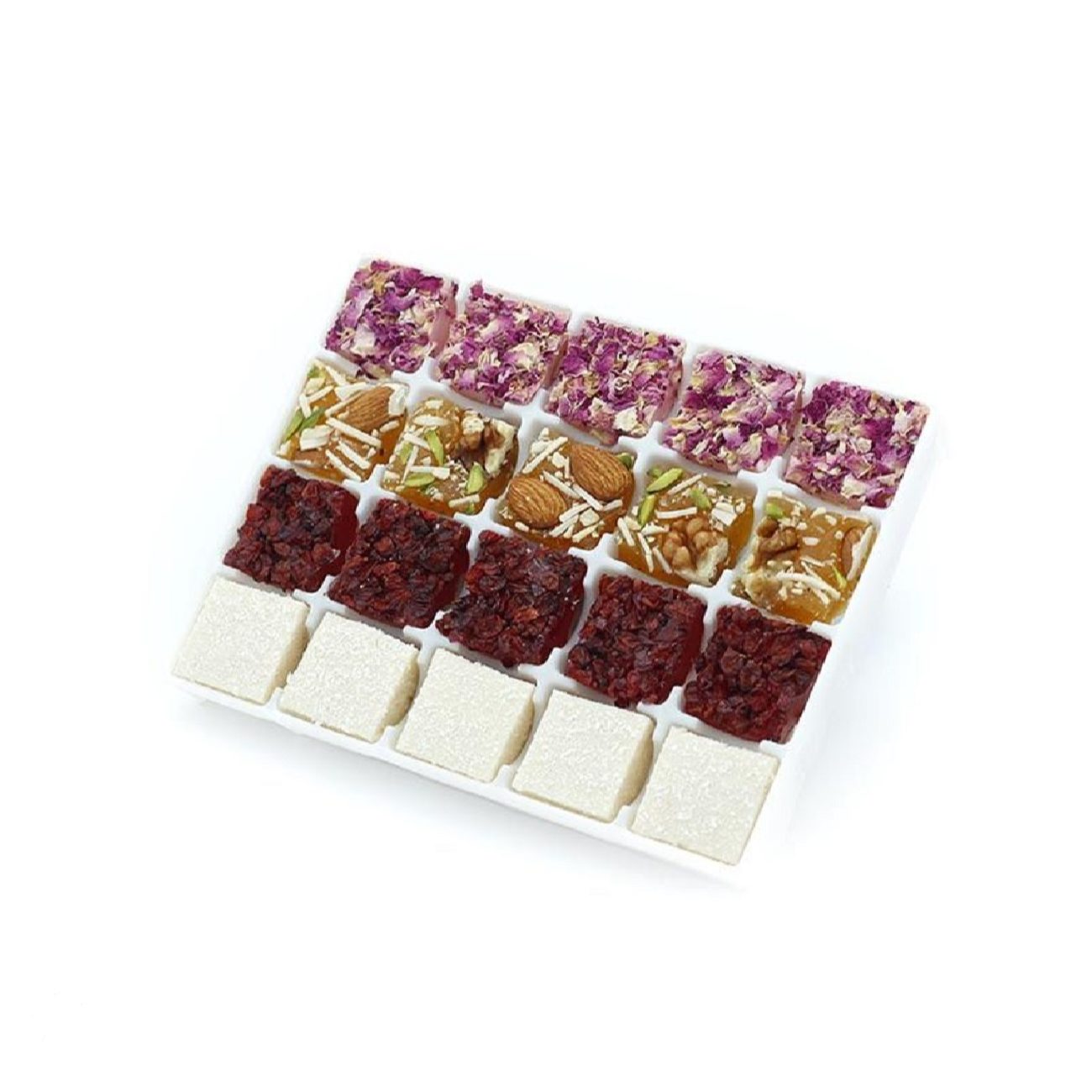 Persische Masghati Halva mit gemischtem Viergeschmack (3x)