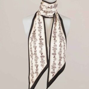 Persischer Hals-Schal für Frauen mit floralem Design