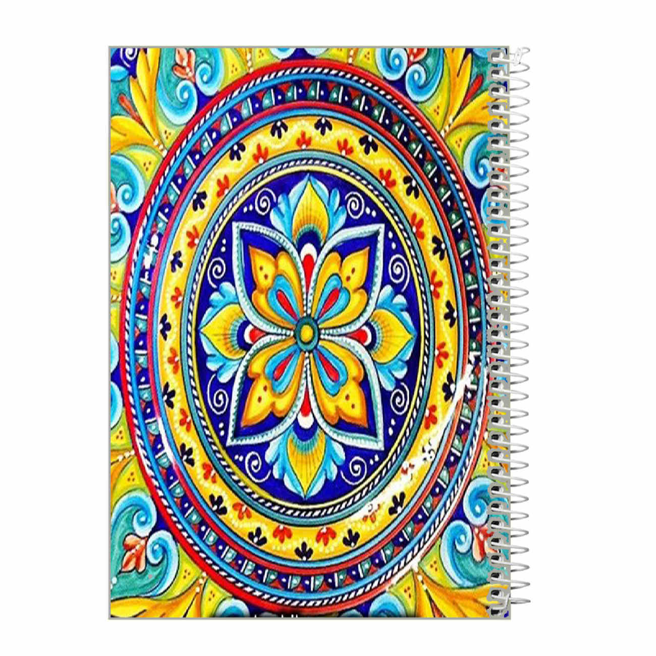 Persisches Notizbuch mit Eslimi Design, Multicolor Edition, Stilvolles Notizbuch