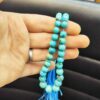 Persischer Rosenkranz mit Neyshabur-Türkis 33 Gebetsperlen Tasbih gefertigt