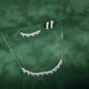 Persisches Silber-Schmuckset mit Rubin-Gemstone für Damen