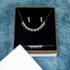 Persisches Silber-Schmuckset mit Rubin-Gemstone für Damen