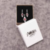 Persisches Silber-Schmuckset mit Rubin-Gemstone für Damen Amilis