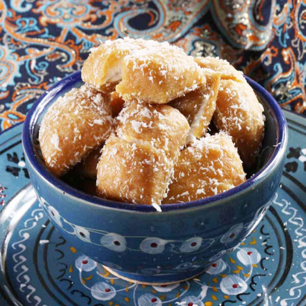 Persische Sohan Gazi Haj Mohammad Ghorbani Safran Krokant Süßwaren 1000 g (x2)