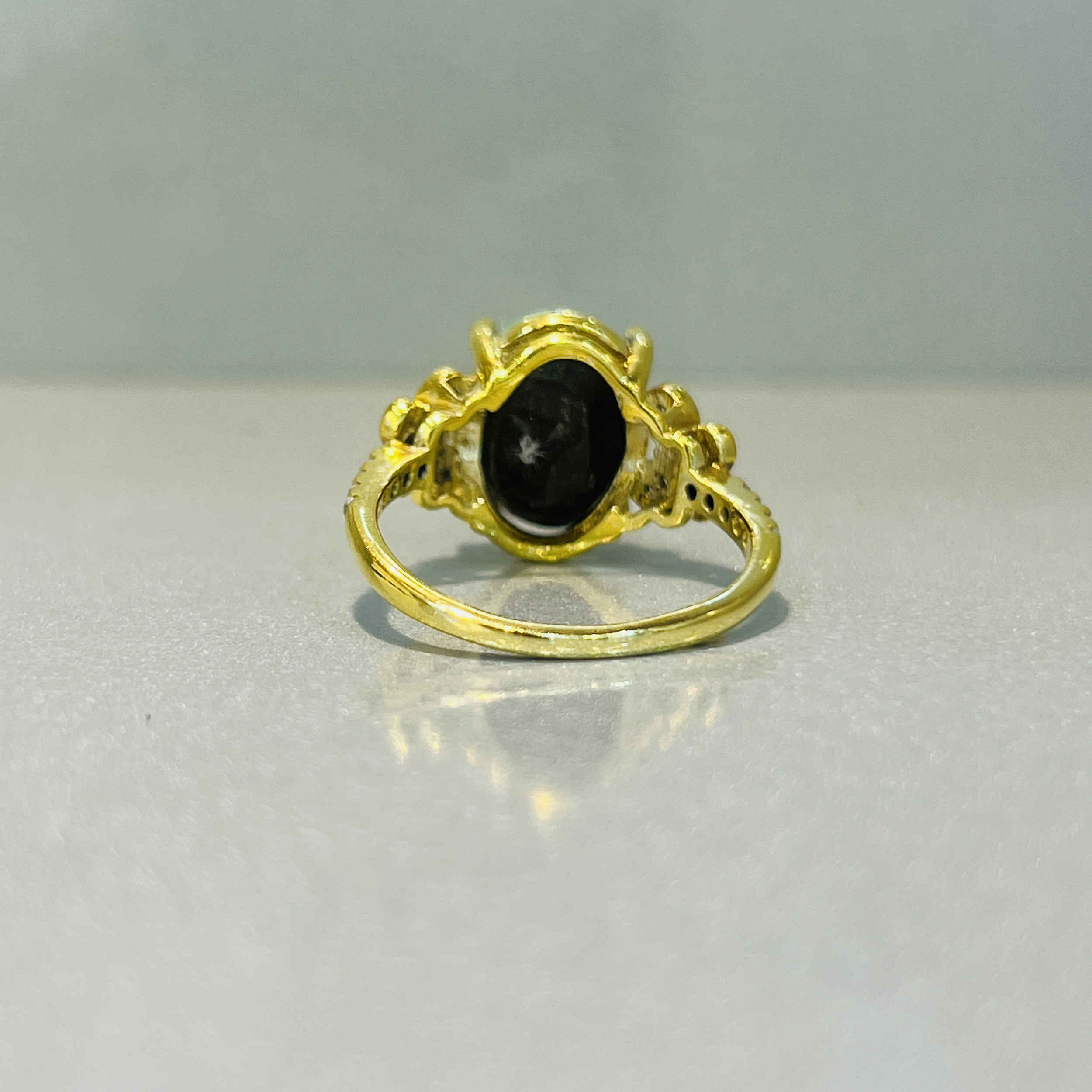 Persischer Neyshabur-Türkis Silberring für Damen Schmetterling