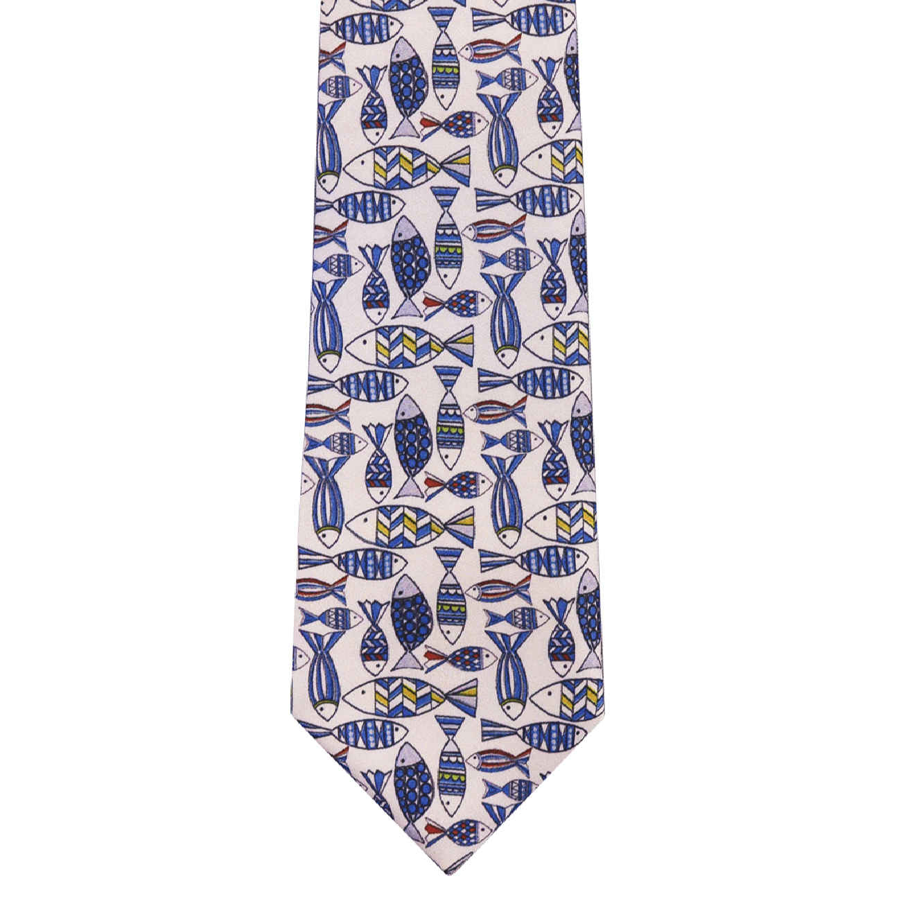 Herrenkrawatte – Persisches Fisch-Design