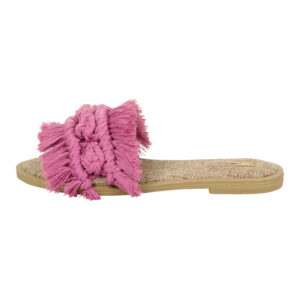 Macrame Boho Chic Hausschuhe für Damen mit Rundzehen
