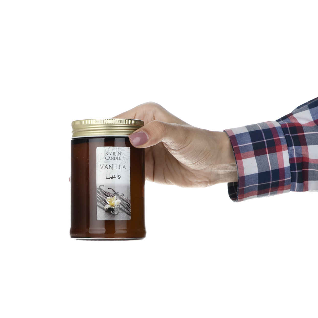 Duftkerzenglas für Geschenk und Dekoration mit Vanilleduft