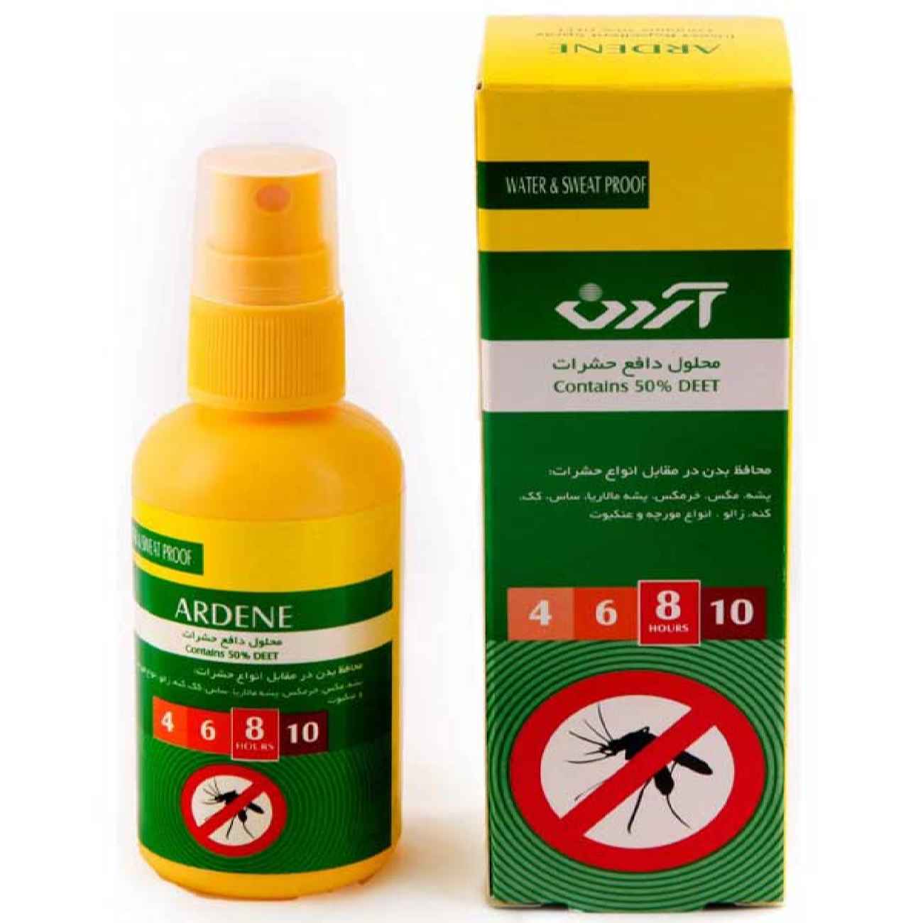 Körperspray gegen Insekten – Geeignet für den Außenbereich / 2 x 65 ml
