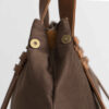 Tote-Handtasche mit Ledergriffen – Modell Rozhand