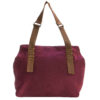 Tote-Handtasche mit Ledergriffen – Modell Rozhand