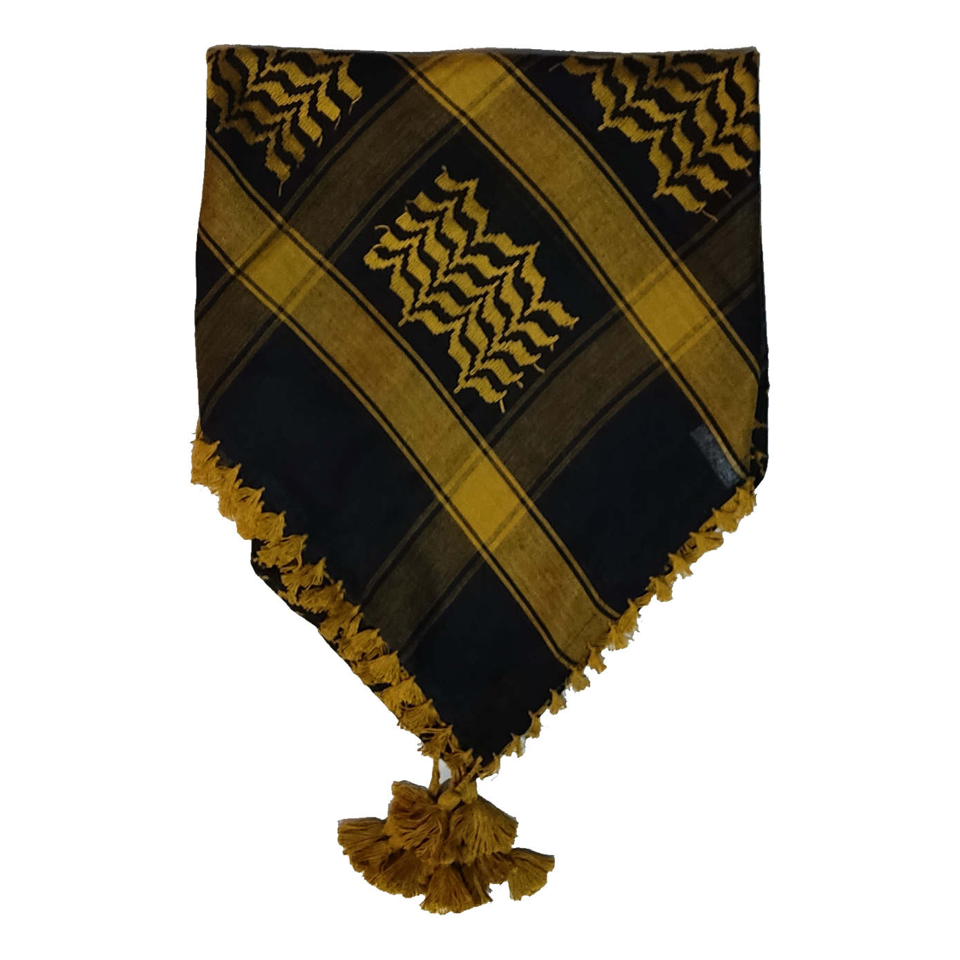 Unisex-Wüstenkopftuch – Leichtes Polyester-Keffiyeh im Arabischen Stil