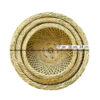 Korb aus Weiden- und Bambusgeflecht, handgewebt Modell Circle, Set aus 3