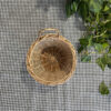 Korb aus Weiden- und Bambusgeflecht, handgewebt Modell Circle, Set aus 3
