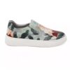 Graffiti-Print Sneakers - Damenchic Freizeitschuhe Modell Forest Fairy