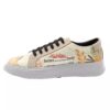 Graffiti-Print Sneakers - Damenchic Freizeitschuhe Modell Horse