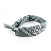 Mini-Kopftuch für Damen - Stilvolles Paisley-Design