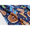 Damen Kurzarm Hemd mit Donut-Muster im 2er-Set