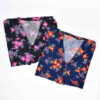 Damen Kurzarm Hemd mit Blumenmuster im 2er-Set