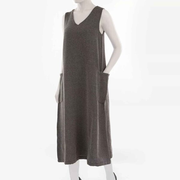 Damen Ärmelloser Blazer mit zwei Taschen