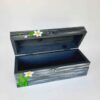 Holz-Geschenkbox handgefertigt Artisanal Geschenkbehälter im Blumenmuster