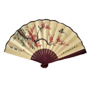Faltbarer und tragbarer Handfächer aus Holz Japanisches Modell