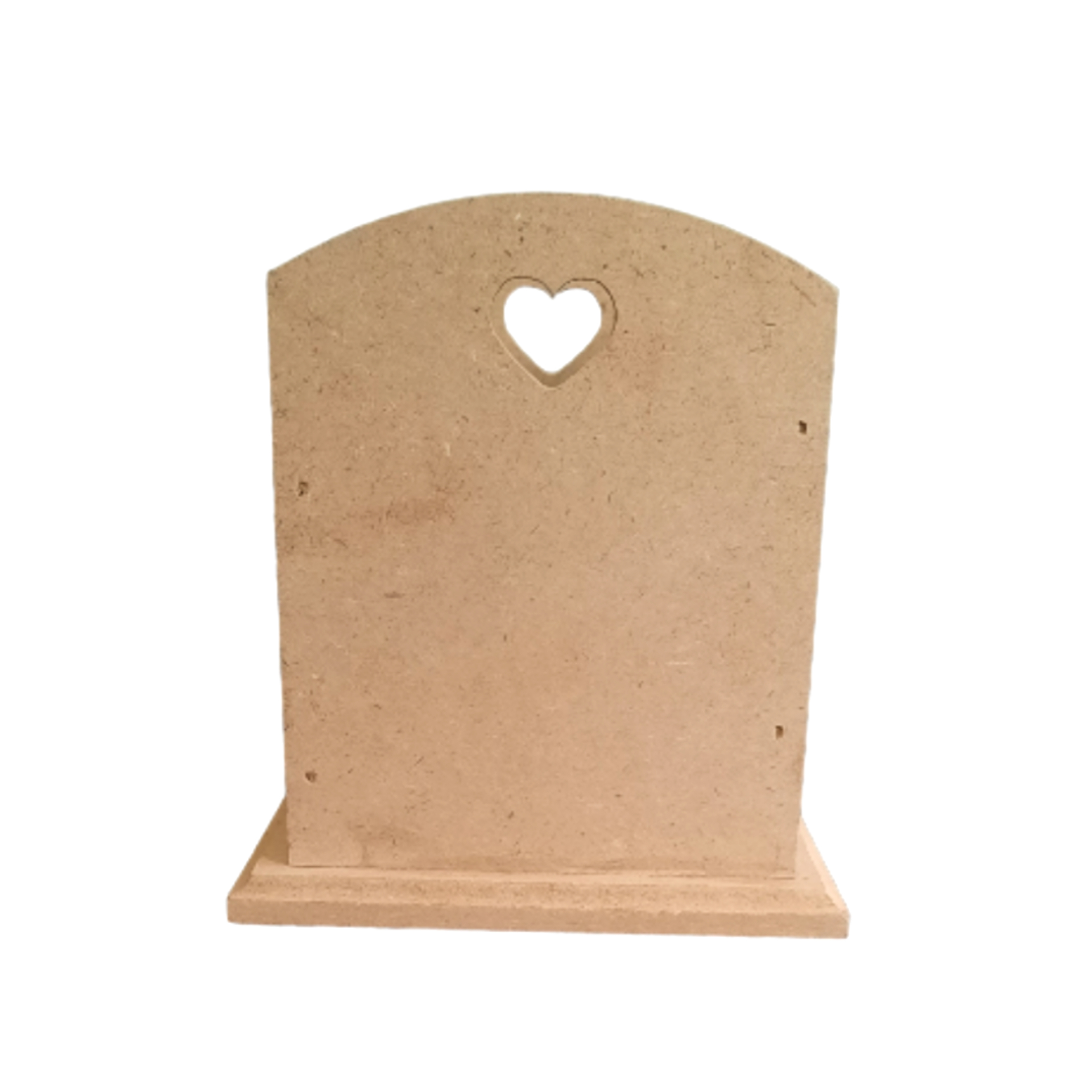 Holz-Make-up Pinsel Halter im künstlerischen Stil mit Herz-Design